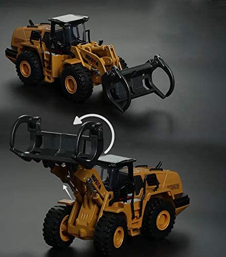 RC & Diecast Construction Vehicle Collection – Excavators, Bulldozers, Forklifts, Crane Trucks & Loaders - with 1:50 Diecast Timber Grab Wheel Loader Construction Toy | Sold by Uncle Wiener's Wholesale