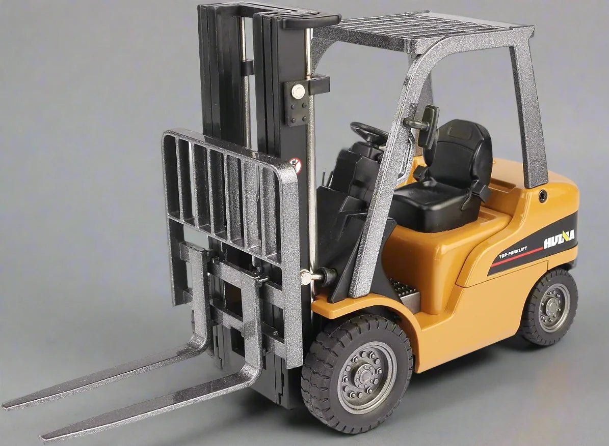 RC & Diecast Construction Vehicle Collection – Excavators, Bulldozers, Forklifts, Crane Trucks & Loaders - with 1:50 Diecast Construction Forklift Truck Toy | Sold by Uncle Wiener's Wholesale