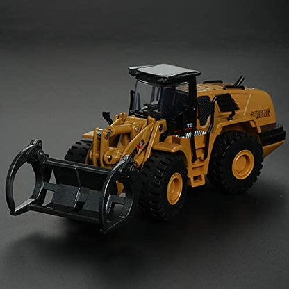 RC & Diecast Construction Vehicle Collection – Excavators, Bulldozers, Forklifts, Crane Trucks & Loaders - with 1:50 Diecast Timber Grab Wheel Loader Construction Toy | Sold by Uncle Wiener's Wholesale