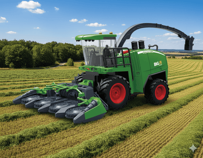 RC Farm & Construction Vehicle Collection – Tractors, Harvesters, Dump Trucks & Farm Playsets (Multiple Models) - with 1:24 RC Silage Harvester Spray & Lights | Sold by Uncle Wiener's Wholesale