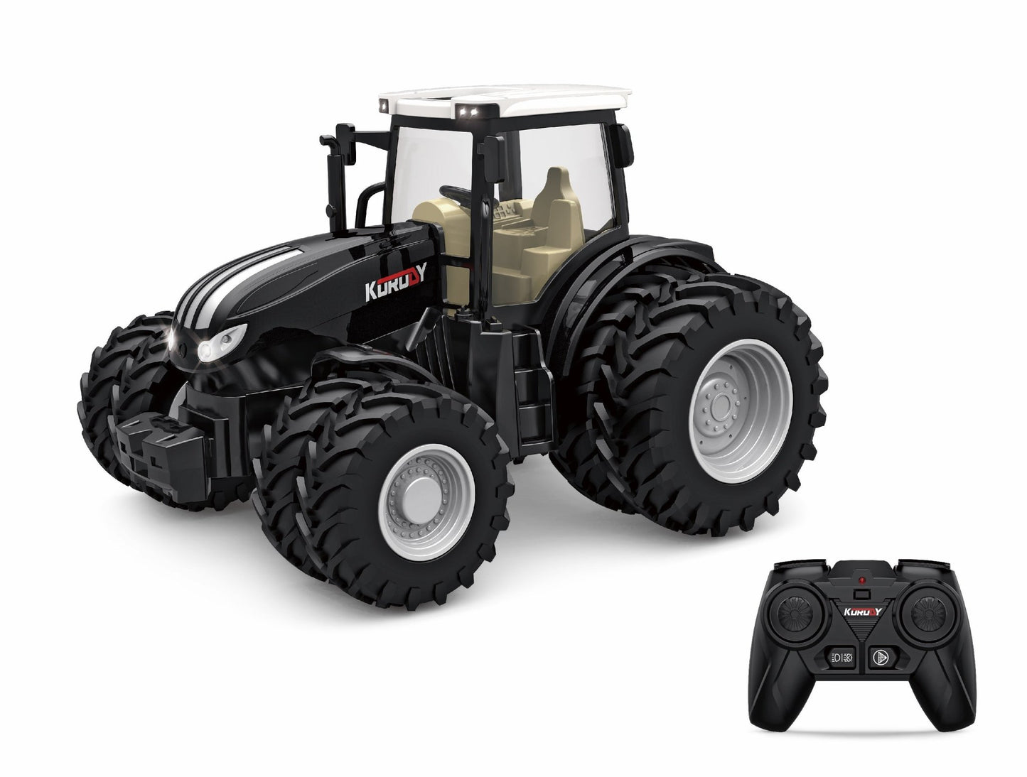 RC Farm & Construction Vehicle Collection – Tractors, Harvesters, Dump Trucks & Farm Playsets (Multiple Models) - with 1:24 Alloy RC Tractor (Gift Box) | Sold by Uncle Wiener's Wholesale