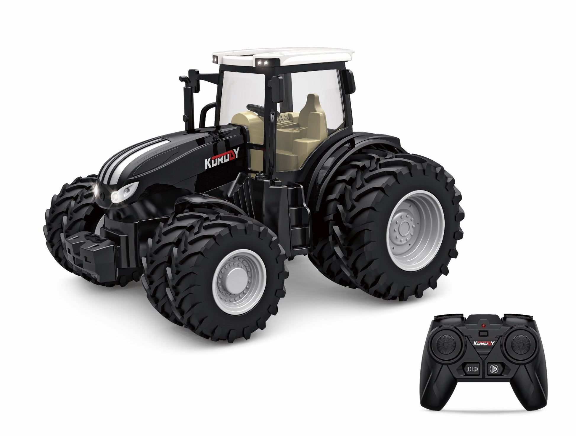 RC Farm & Construction Vehicle Collection – Tractors, Harvesters, Dump Trucks & Farm Playsets (Multiple Models) - with 1:24 Alloy RC Tractor (Gift Box) | Sold by Uncle Wiener's Wholesale