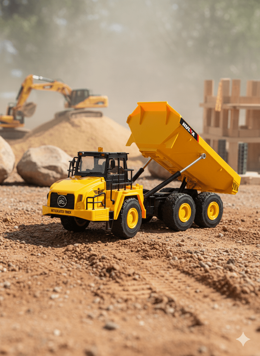 RC Farm & Construction Vehicle Collection – Tractors, Harvesters, Dump Trucks & Farm Playsets (Multiple Models) - with Fence Suit Farm Playset | Sold by Uncle Wiener's Wholesale