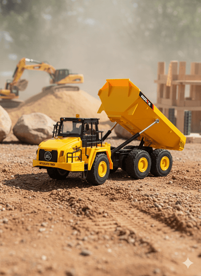 RC Farm & Construction Vehicle Collection – Tractors, Harvesters, Dump Trucks & Farm Playsets (Multiple Models) - with Fence Suit Farm Playset | Sold by Uncle Wiener's Wholesale