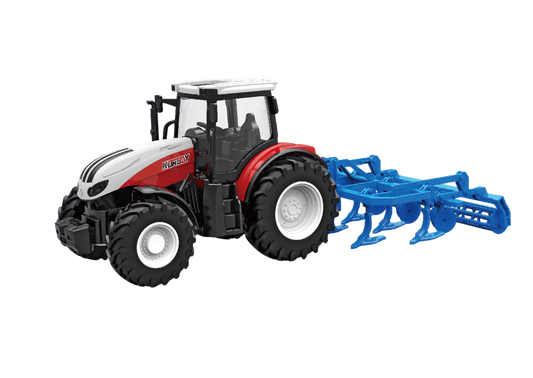 RC Farm & Construction Vehicle Collection – Tractors, Harvesters, Dump Trucks & Farm Playsets (Multiple Models) - with 1:24 RC Tractor 6CH Lights | Sold by Uncle Wiener's Wholesale