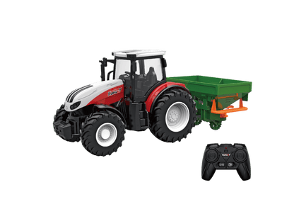RC Farm & Construction Vehicle Collection – Tractors, Harvesters, Dump Trucks & Farm Playsets (Multiple Models) - with 1:24 RC Tractor 6CH | Sold by Uncle Wiener's Wholesale