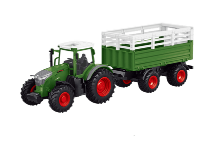 RC Farm & Construction Vehicle Collection – Tractors, Harvesters, Dump Trucks & Farm Playsets (Multiple Models) - with 1:24 RC Dump Truck 9CH 4WD | Sold by Uncle Wiener's Wholesale