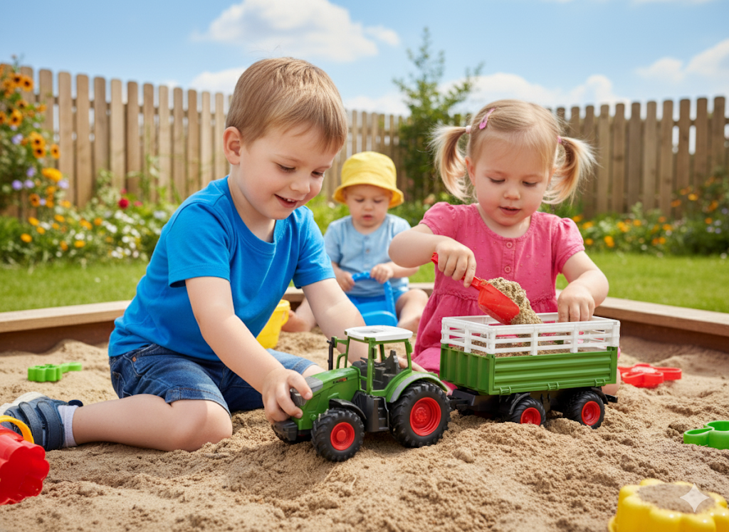 RC Farm & Construction Vehicle Collection – Tractors, Harvesters, Dump Trucks & Farm Playsets (Multiple Models) - with 1:24 RC Dump Truck 9CH 4WD | Sold by Uncle Wiener's Wholesale