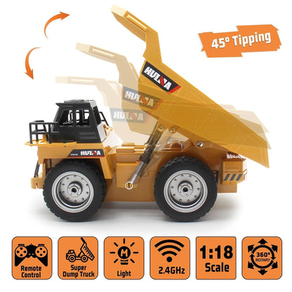 RC Farm & Construction Vehicle Collection – Tractors, Harvesters, Dump Trucks & Farm Playsets (Multiple Models) - with Sliding Farmer’s Cart RC Farm Playset | Sold by Uncle Wiener's Wholesale