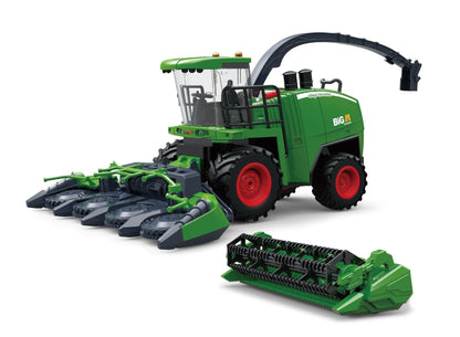 RC Farm & Construction Vehicle Collection – Tractors, Harvesters, Dump Trucks & Farm Playsets (Multiple Models) - with RC Farmer’s Grass Cart w/ 6 Grass Bales | Sold by Uncle Wiener's Wholesale