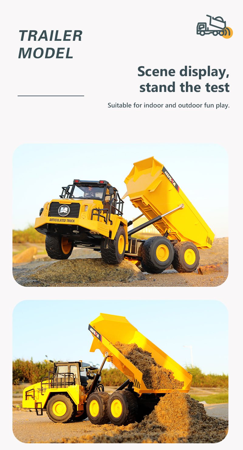 RC Farm & Construction Vehicle Collection – Tractors, Harvesters, Dump Trucks & Farm Playsets (Multiple Models) - with Fence Suit Farm Playset | Sold by Uncle Wiener's Wholesale