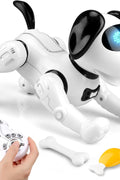 RC Robot Dog Toy with Music – Remote Control Smart Puppy w/ Battery & USB Charger EPT770120 - with White | Sold by Uncle Wiener's Wholesale