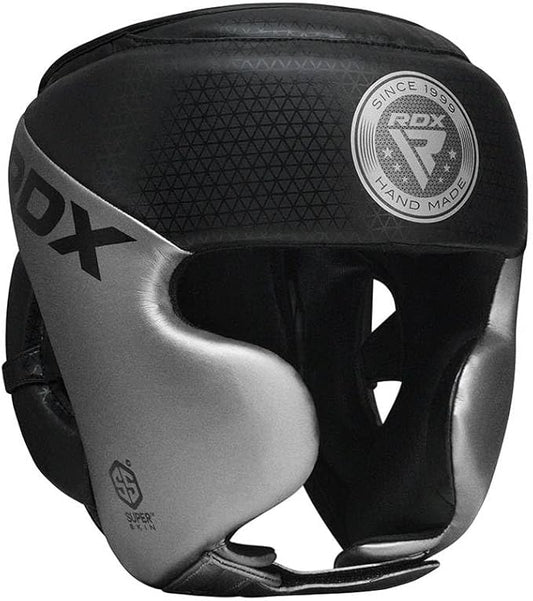 RDX Boxing Head Guard Silver Medium Training Headgear for Sparring, MMA and Muay Thai - General Equipment with | Sold by Uncle Wiener's Wholesale