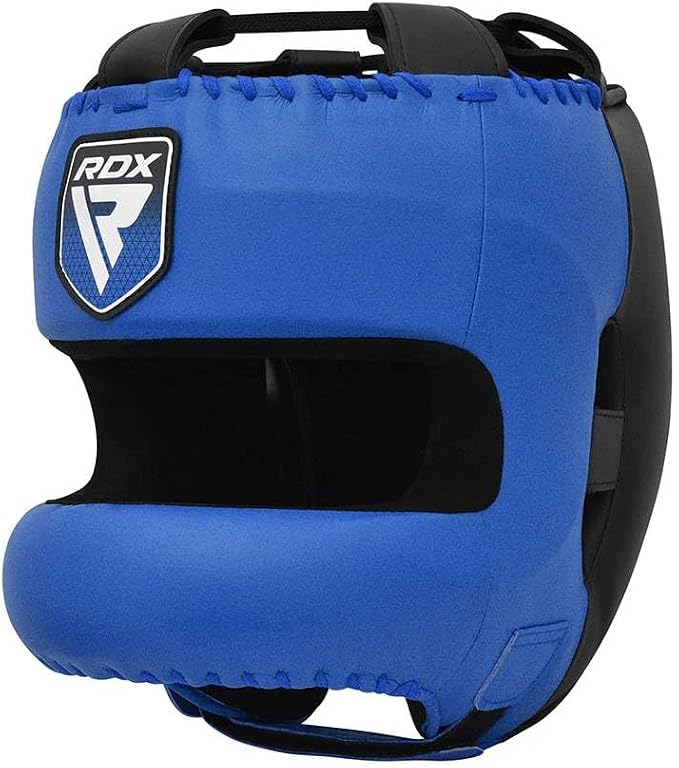 RDX Boxing Head Guard Silver Medium Training Headgear for Sparring, MMA and Muay Thai - Exercise Equipment with | Sold by Uncle Wiener's Wholesale