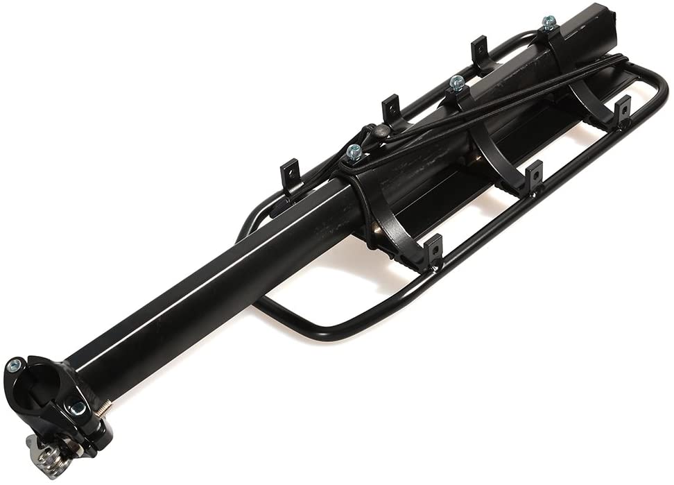 Rear Rack Bicycle Luggage Carrier Holder – Quick Release Bike Cargo Rack 3185526 - with | Sold by Uncle Wiener's Wholesale