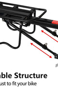 Rear Rack Bicycle Luggage Carrier Holder – Quick Release Bike Cargo Rack 3185526 - with | Sold by Uncle Wiener's Wholesale
