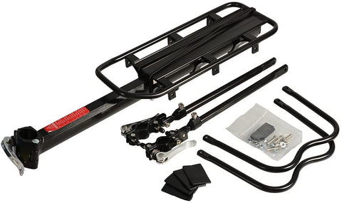 Rear Rack Bicycle Luggage Carrier Holder – Quick Release Bike Cargo Rack 3185526 - with | Sold by Uncle Wiener's Wholesale