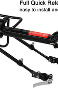 Rear Rack Bicycle Luggage Carrier Holder – Quick Release Bike Cargo Rack 3185526 - with | Sold by Uncle Wiener's Wholesale