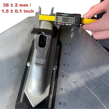 RebarTech Motorcycle Tire Changer Adapter Set – 4-Piece Metal Rim Clamp Extensions for Motorcycle, ATV, Dirt Bike & Scooter Wheels, 38 × 55mm Jaw Compatibility - with | Sold by Uncle Wiener's Wholesale