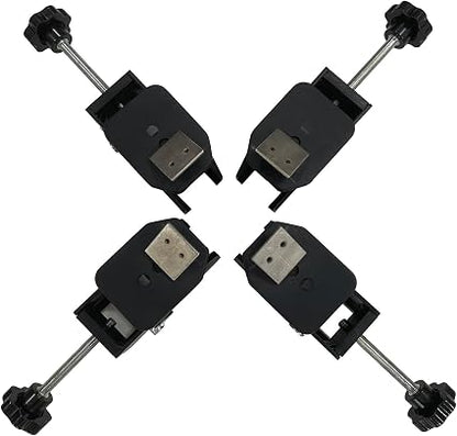 RebarTech Motorcycle Tire Changer Adapter Set – 4-Piece Metal Rim Clamp Extensions for Motorcycle, ATV, Dirt Bike & Scooter Wheels, 38 × 55mm Jaw Compatibility - with | Sold by Uncle Wiener's Wholesale