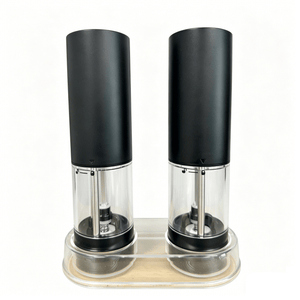 Rechargeable Electric Salt &amp; Pepper Grinder Set 2-Pack USB Type-C Adjustable Mill RC952X