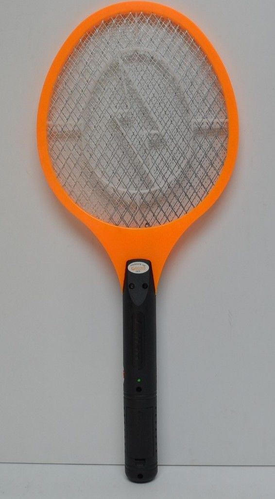 Fly Zapping Racket Rechargeable Fly Bug Zapper Racket – Mosquito & Insect Killer FLYSWT ...