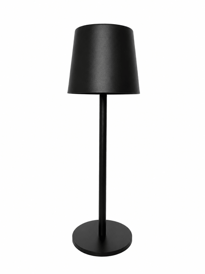 Rechargeable Touch LED Table Lamp 3-Color Dimming Metal Desk Light Black White HBMTGGTD09 - with | Sold by Uncle Wiener's Wholesale