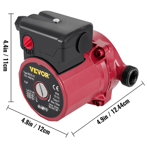 Recirculating Pump 93W 110V – 3 - Speed Controller Booster Pump 523558 - with | Sold by Uncle Wiener's Wholesale