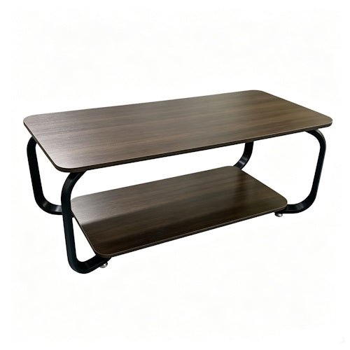 Rectangular Coffee Table Modern Simple Removable Living Room Table Dark Walnut S1366  - with | Sold by Uncle Wiener's Wholesale