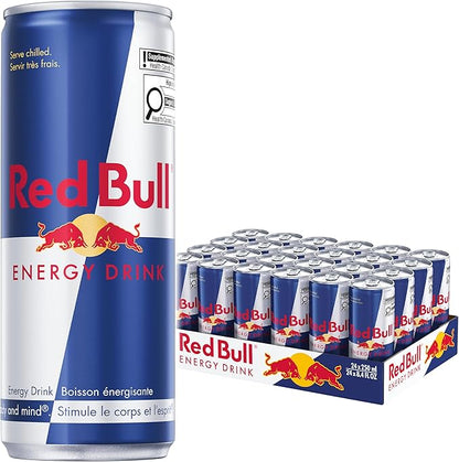 Red Bull Energy Drink – Green & Red Editions (250 mL Cans) - Beverage with Red Bull Energy Drink | 24 × 250 mL | Sold by Uncle Wiener's Wholesale
