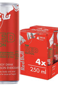 Red Bull Energy Drink – Green & Red Editions (250 mL Cans) - with Red Edition – Watermelon | 4 × 250 mL | Sold by Uncle Wiener's Wholesale