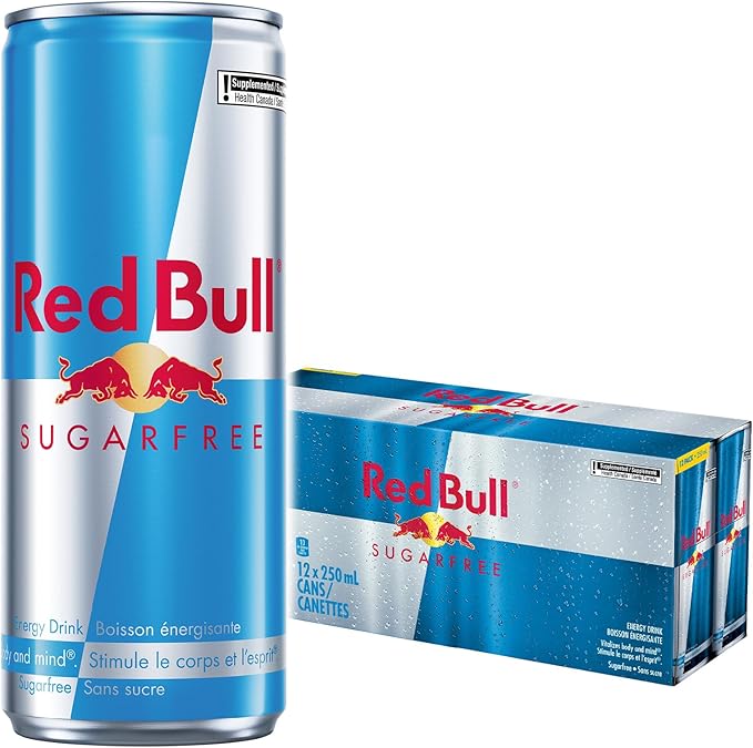 Red Bull Energy Drink – Green & Red Editions (250 mL Cans) - Beverage with Sugar Free Edition – Zero | 12 × 250 mL | Sold by Uncle Wiener's Wholesale