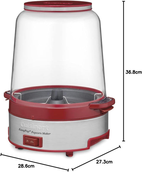 Red Easypop Popcorn Maker - with | Sold by Uncle Wiener's Wholesale