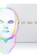 Red Light Therapy for face, 7 Colors LED Face Mask Light Therapy, Led Face Mask Light Therapy At Home, Blue Red Light Therapy Mask for Face - with | Sold by Uncle Wiener's Wholesale