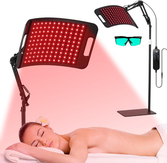 Red Light Therapy Panel 660nm Near Infrared LED Face Body Recovery Light RLT660 - with | Sold by Uncle Wiener's Wholesale
