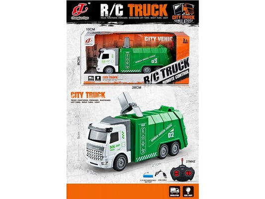 Remote Control Garbage Truck Toy 4 - Channel Sanitation RC Vehicle CPS343050 - with | Sold by Uncle Wiener's Wholesale
