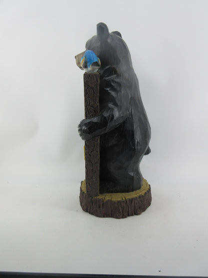 Resin Indoor & Outdoor Garden Statues Collection – Whimsical Polyresin Animal Décor | Shop Now - with Welcome Black Bear Statue | Sold by Uncle Wiener's Wholesale