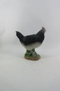 Resin Indoor & Outdoor Garden Statues Collection – Whimsical Polyresin Animal Décor | Shop Now - with Black Chicken Hen Statue | Sold by Uncle Wiener's Wholesale