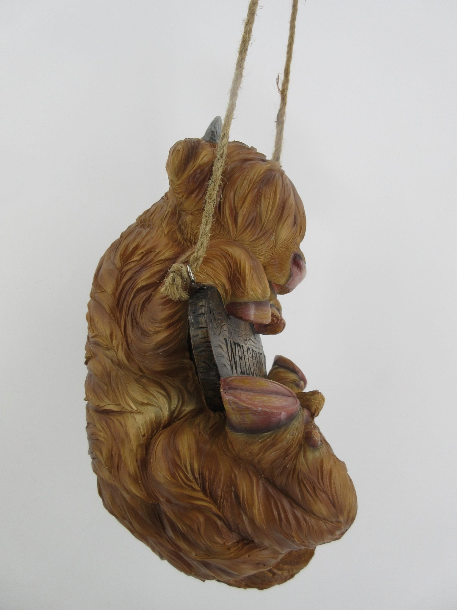 Resin Indoor & Outdoor Garden Statues Collection – Whimsical Polyresin Animal Décor | Shop Now - with Cow “Welcome” Hanging Statue | Sold by Uncle Wiener's Wholesale