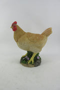 Resin Indoor & Outdoor Garden Statues Collection – Whimsical Polyresin Animal Décor | Shop Now - with Brown Chicken Hen Statue | Sold by Uncle Wiener's Wholesale