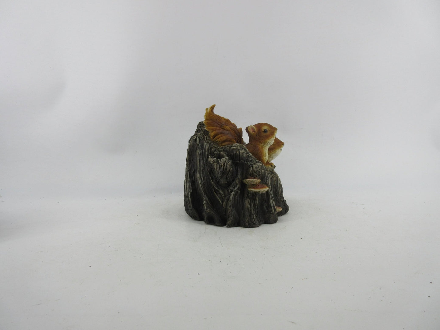 Resin Indoor & Outdoor Garden Statues Collection – Whimsical Polyresin Animal Décor | Shop Now - with Squirrels in Log Statue | Sold by Uncle Wiener's Wholesale