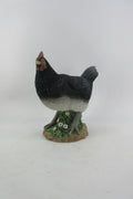 Resin Indoor & Outdoor Garden Statues Collection – Whimsical Polyresin Animal Décor | Shop Now - with Black Chicken Hen Statue | Sold by Uncle Wiener's Wholesale