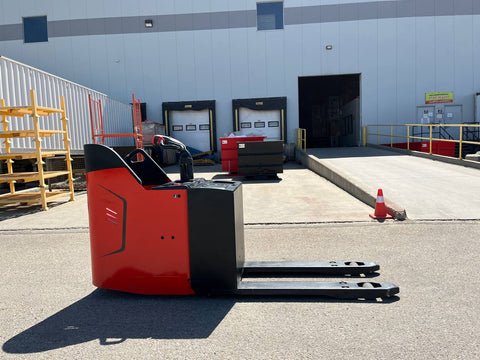 Ride - On Electric Pallet Jack – 4,400 lb Capacity, Lithium Battery | Model VPT20SR - with | Sold by Uncle Wiener's Wholesale