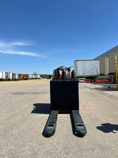 Ride - On Electric Pallet Jack – 4,400 lb Capacity, Lithium Battery | Model VPT20SR - with | Sold by Uncle Wiener's Wholesale