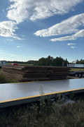 Rig Mats & Crane Mats – 20FT, 40FT, 8FT x 14FT – Regular Wear, Grade B, Grade C – Heavy - Duty Ground Protection for Construction & Oilfield - with 40 ft Grade B (Possible few broken boards) | Sold by Uncle Wiener's Wholesale
