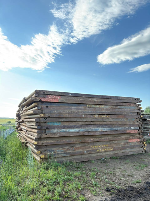 Rig Mats & Crane Mats – 20FT, 40FT, 8FT x 14FT – Regular Wear, Grade B, Grade C – Heavy - Duty Ground Protection for Construction & Oilfield - with | Sold by Uncle Wiener's Wholesale
