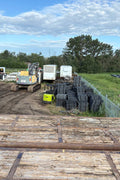 Rig Mats & Crane Mats – 20FT, 40FT, 8FT x 14FT – Regular Wear, Grade B, Grade C – Heavy - Duty Ground Protection for Construction & Oilfield - with | Sold by Uncle Wiener's Wholesale