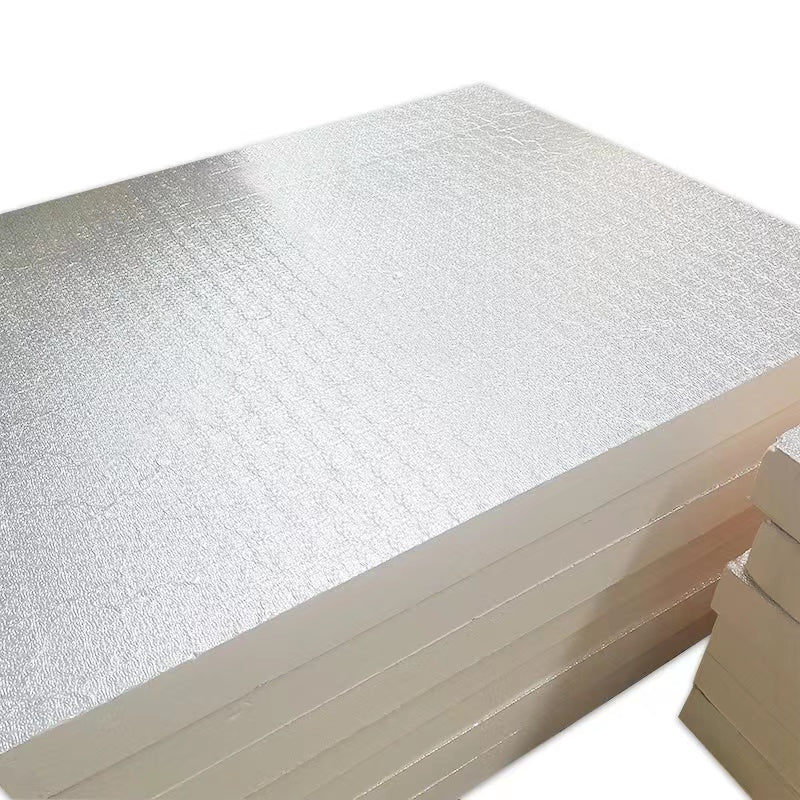 Rigid Insulation Board – 4x8 FT Aluminum Foil Faced, R - Value 6.45, Fireproof Panel 38994784 - with | Sold by Uncle Wiener's Wholesale