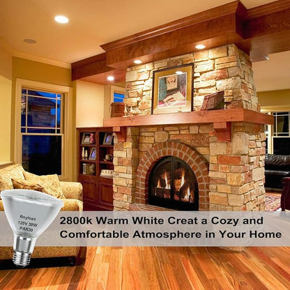 Rnyloas PAR30 Long Neck Halogen Light Bulbs – 39W 120V E26 Dimmable Flood Lights, 400 Lumens, 2800K Warm White - Electronics with | Sold by Uncle Wiener's Wholesale