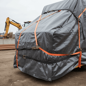 Heavy Duty Silver Tarps – 10 Mil & 16 Mil Waterproof Poly Tarps in 12x16, 20x30, 20x40, and 30x50 FT Sizes with Reinforced Grommets
